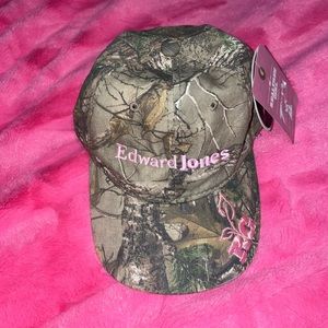 edward jones camouflaged hat